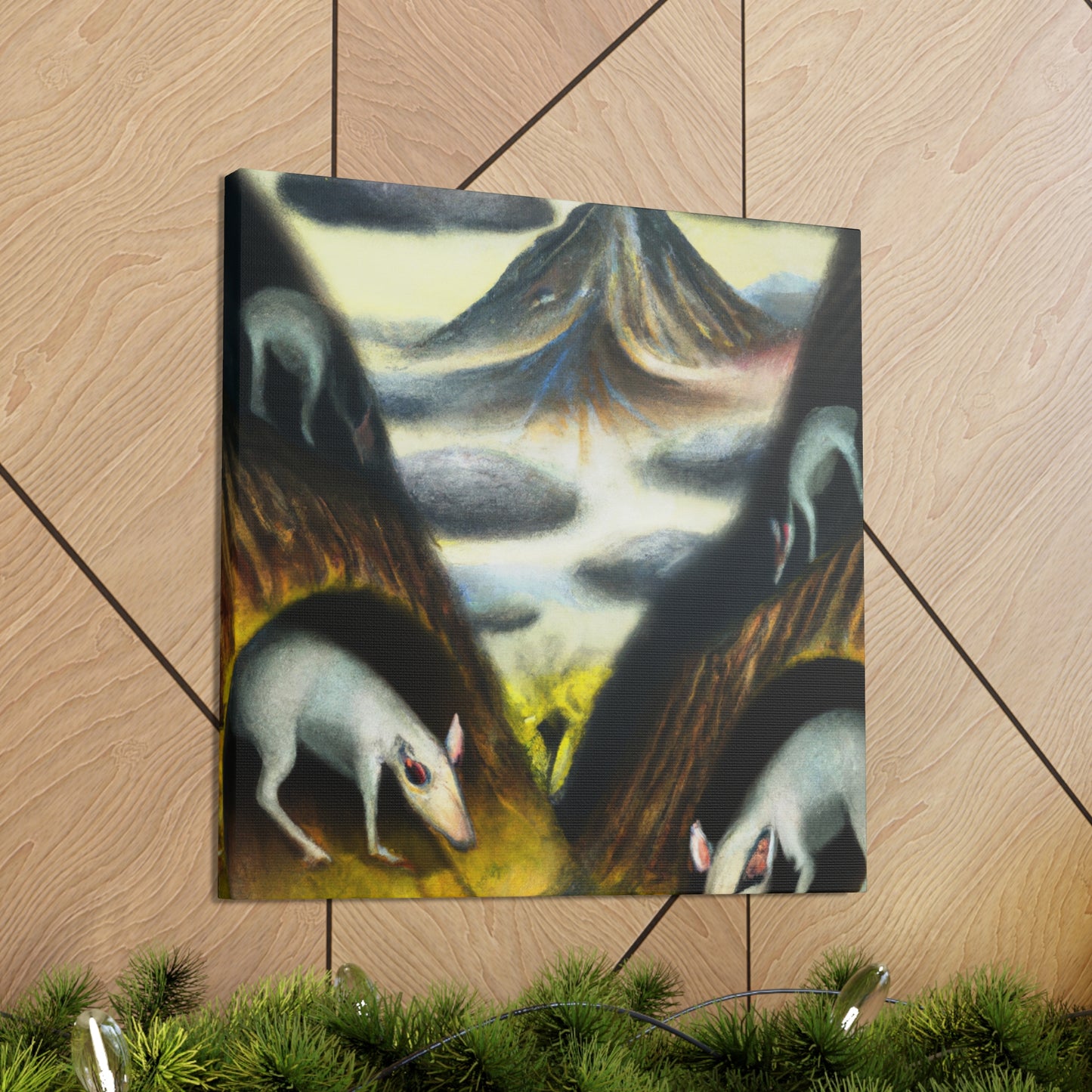 Opossum in a Dream - Canvas