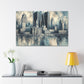 "Resplendent Detroit Reverie" - Canvas