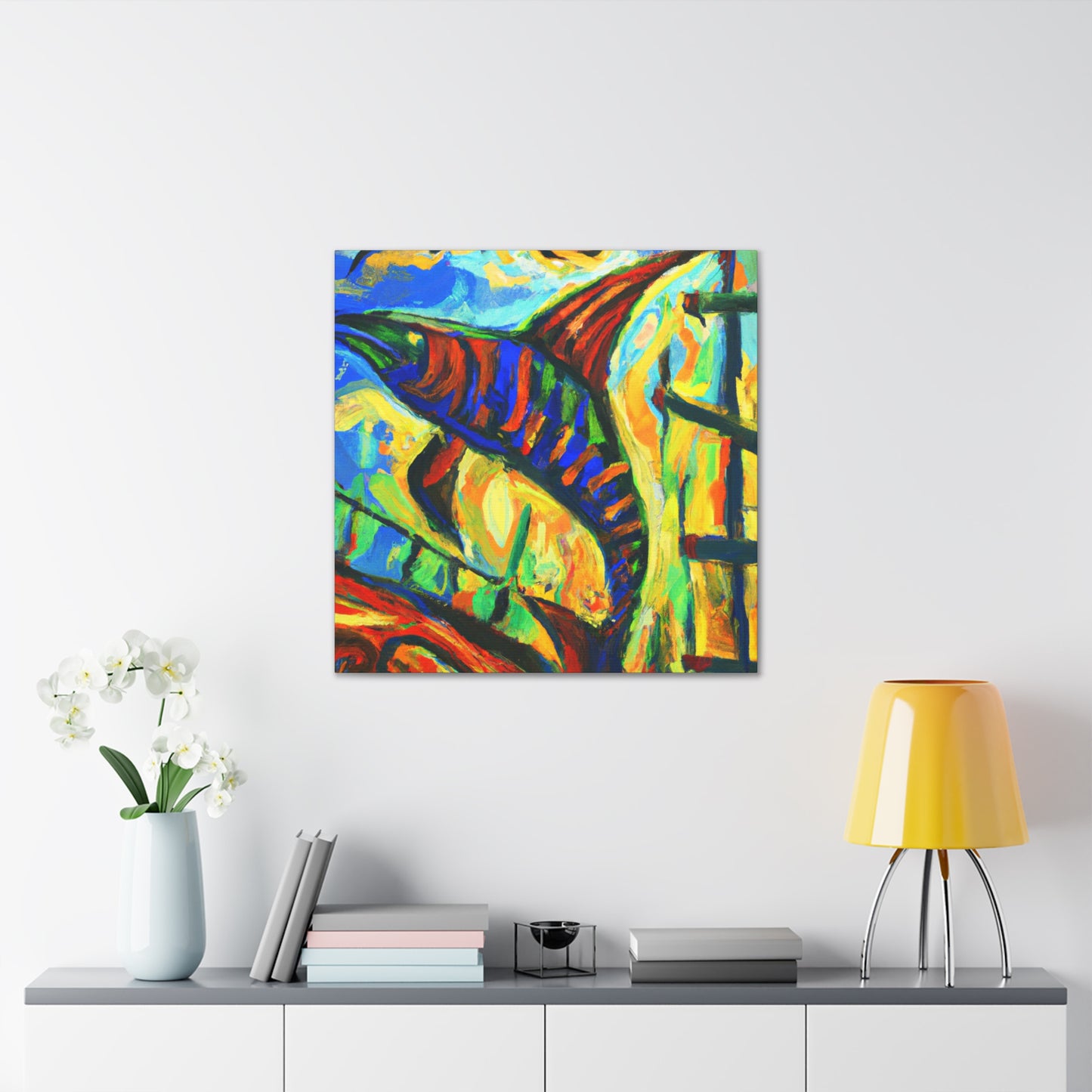 Sailfish of Expressionism - Canvas