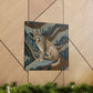 "Lynx in Art Deco". - Canvas