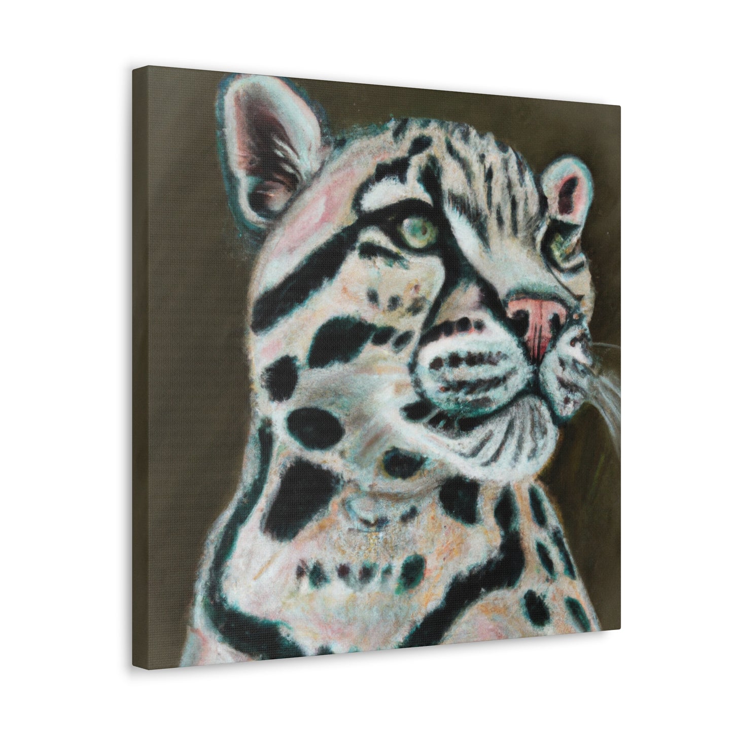 The Clouded Leopard - Canvas