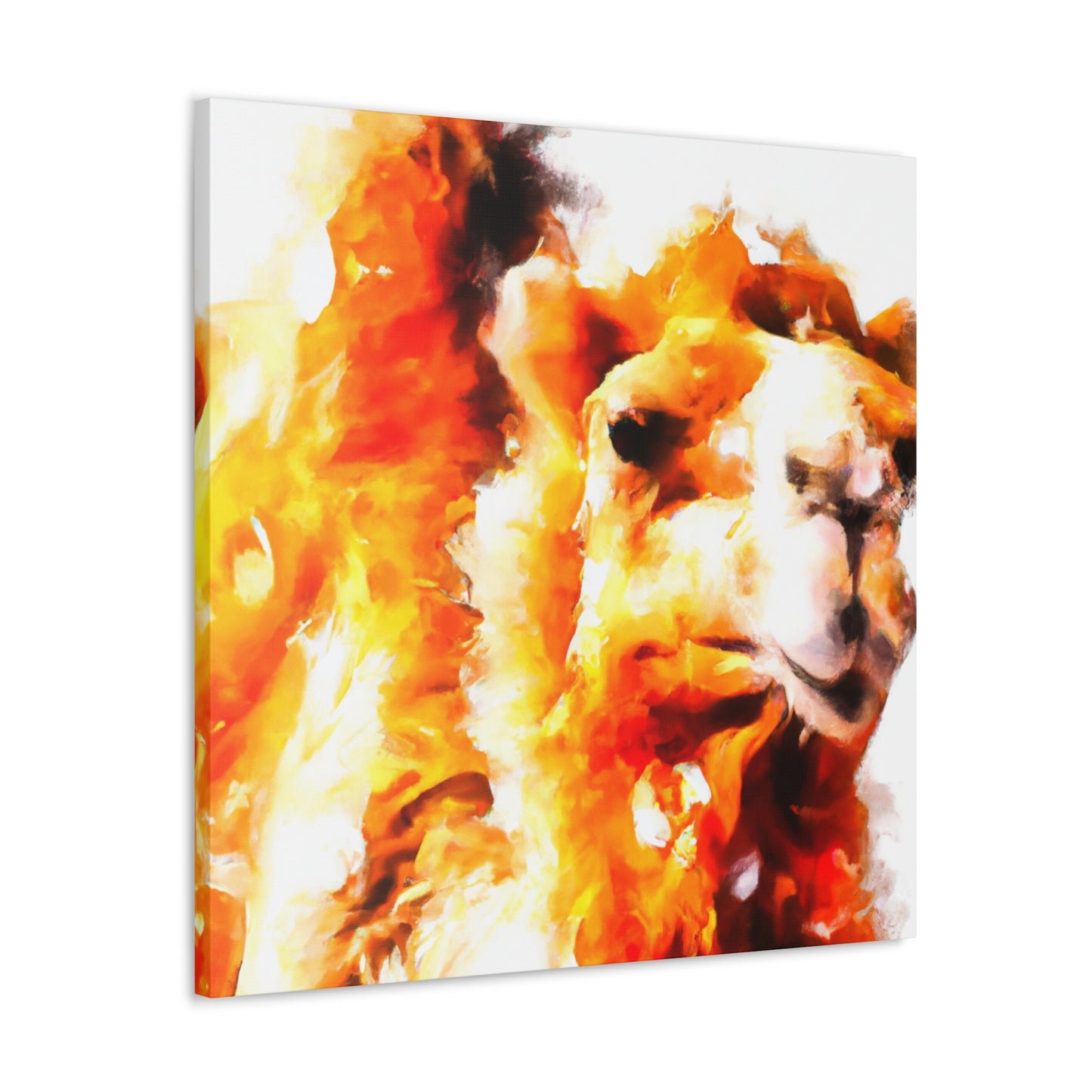 "Majestical Bactrian Camel" - Canvas