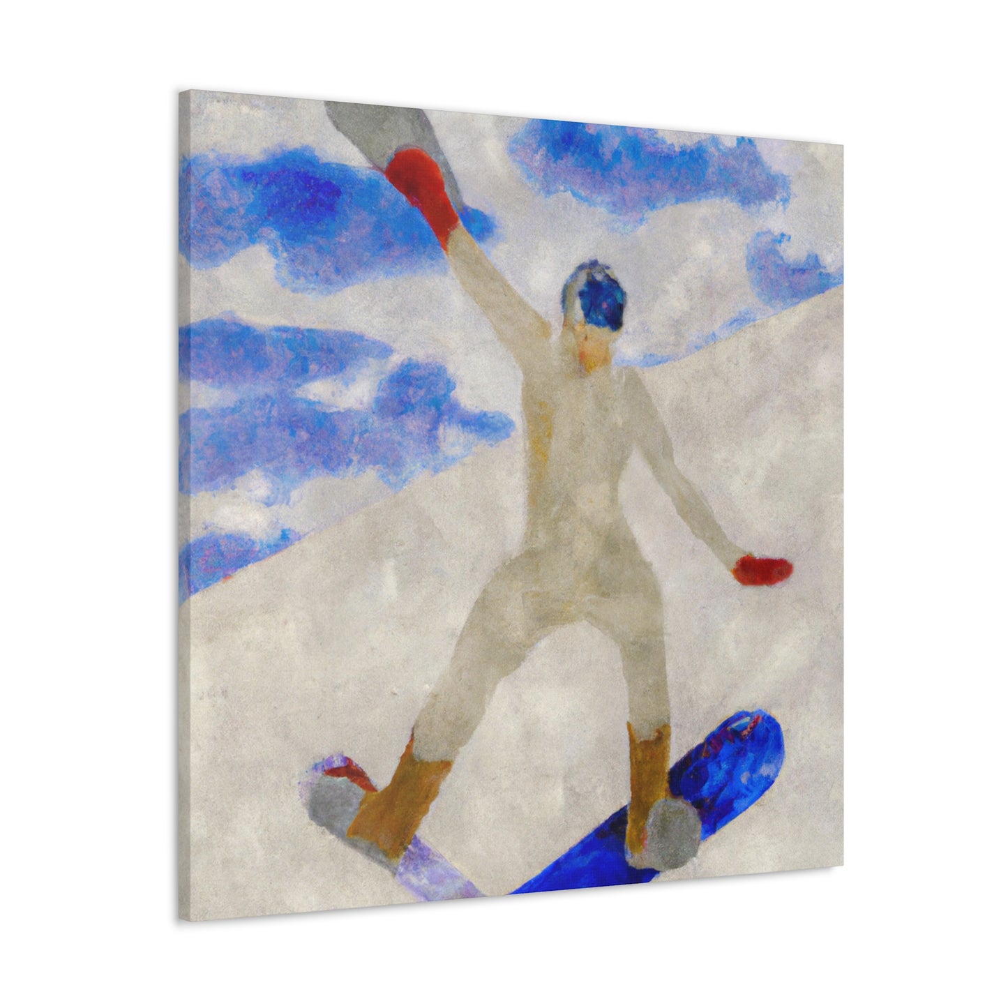 Snowboards in Surrealism - Canvas