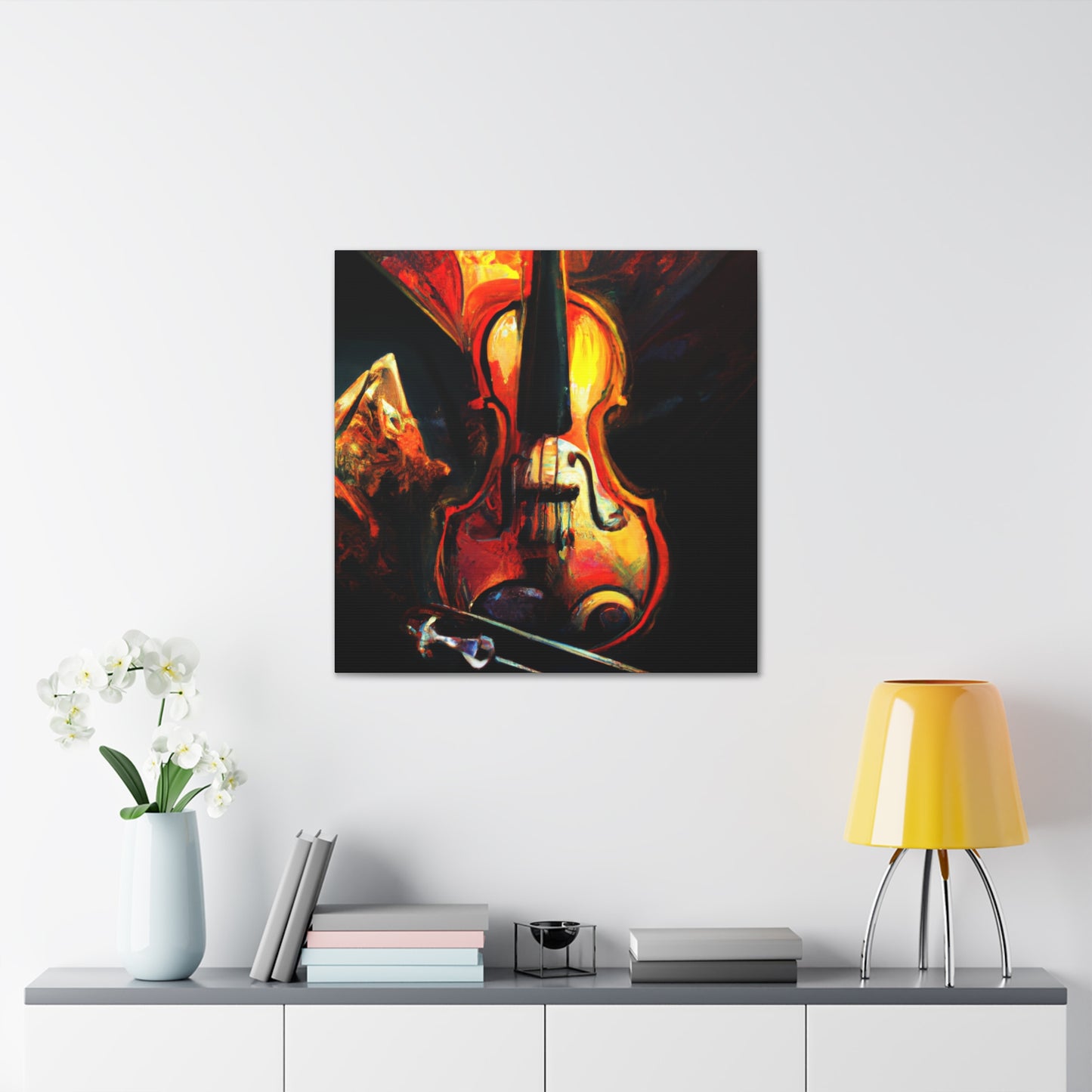 Music of the Violin - Canvas