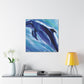 "Dolphin in its Splendor" - Canvas