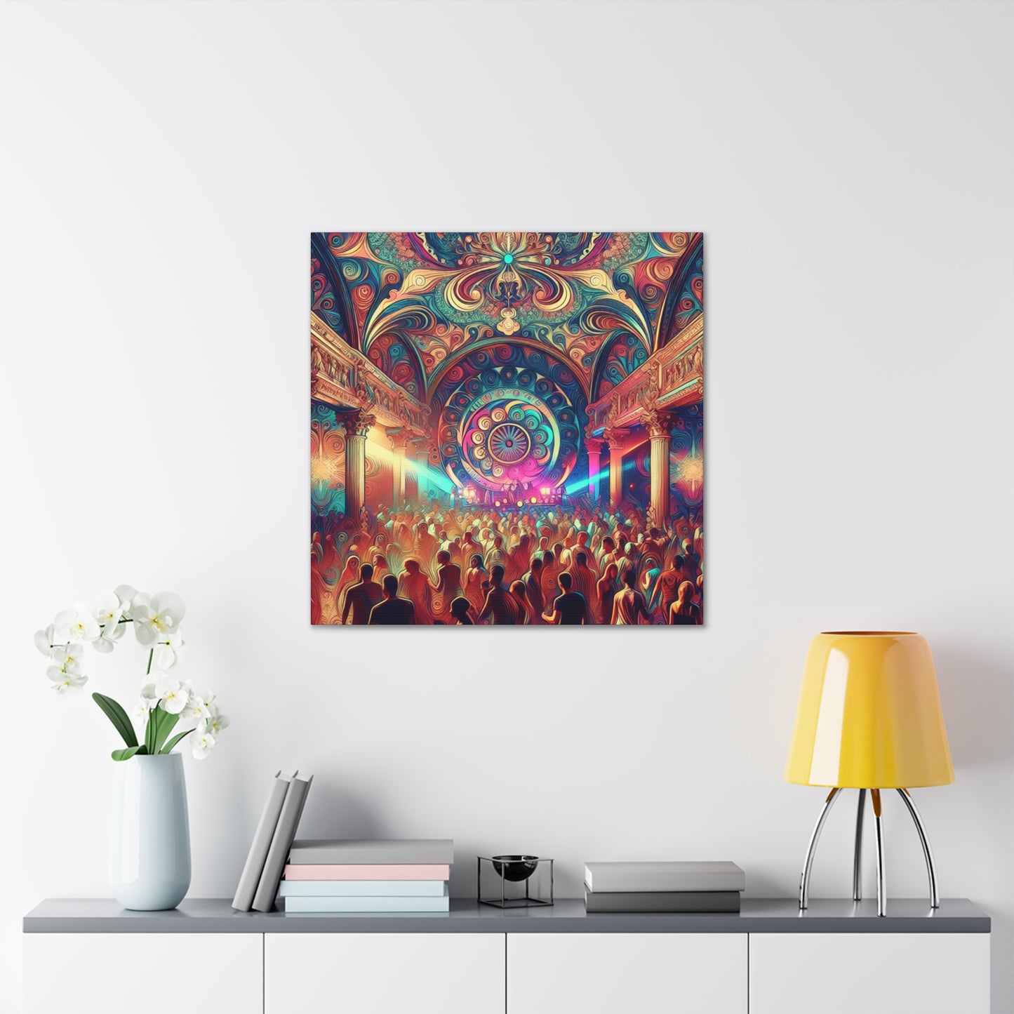 "Dancing in Opulent Splendor" - Canvas