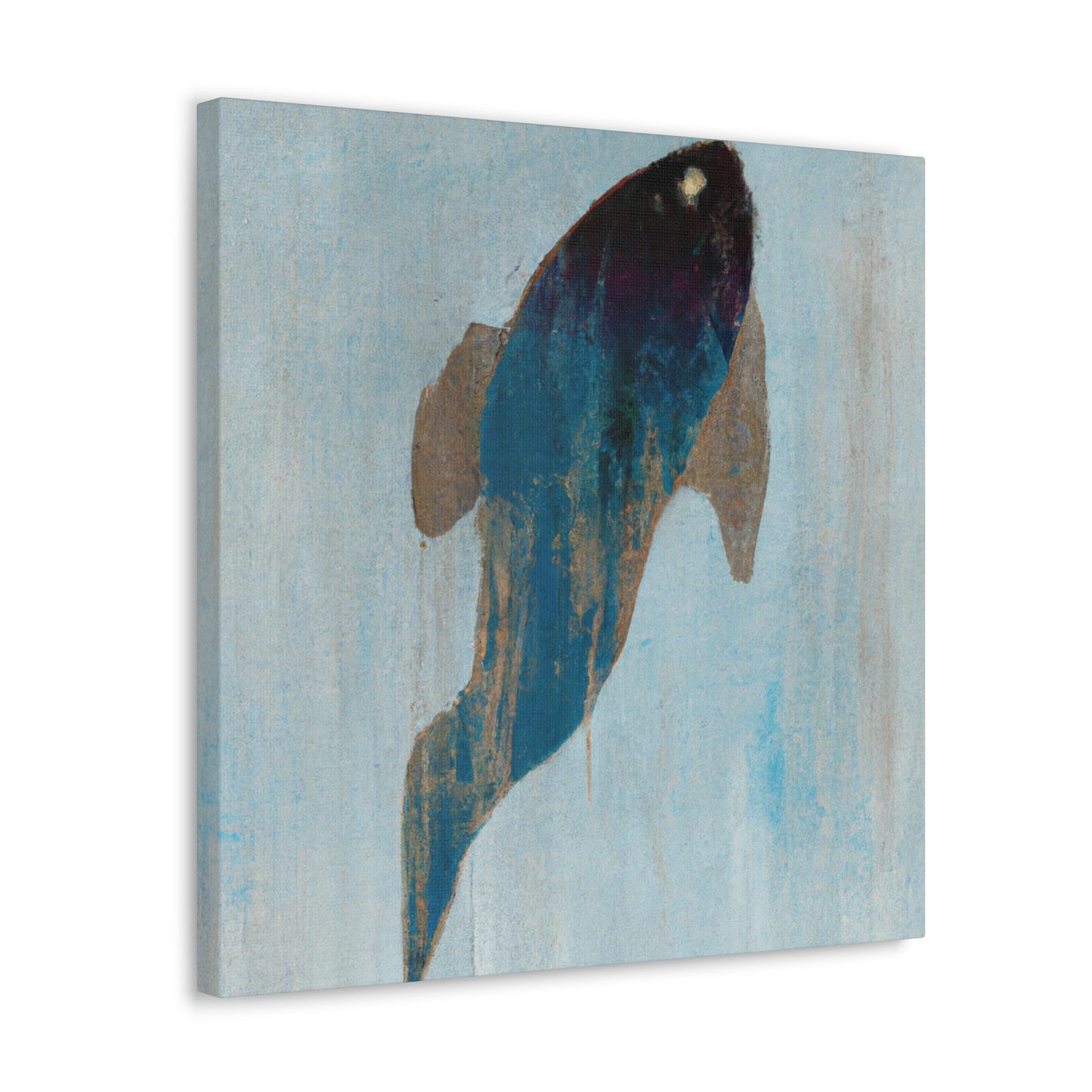 "Fish in Abstract Thought" - Canvas