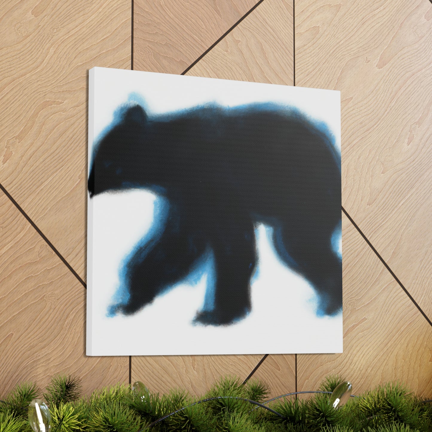 "The Asiatic Bear Roars" - Canvas