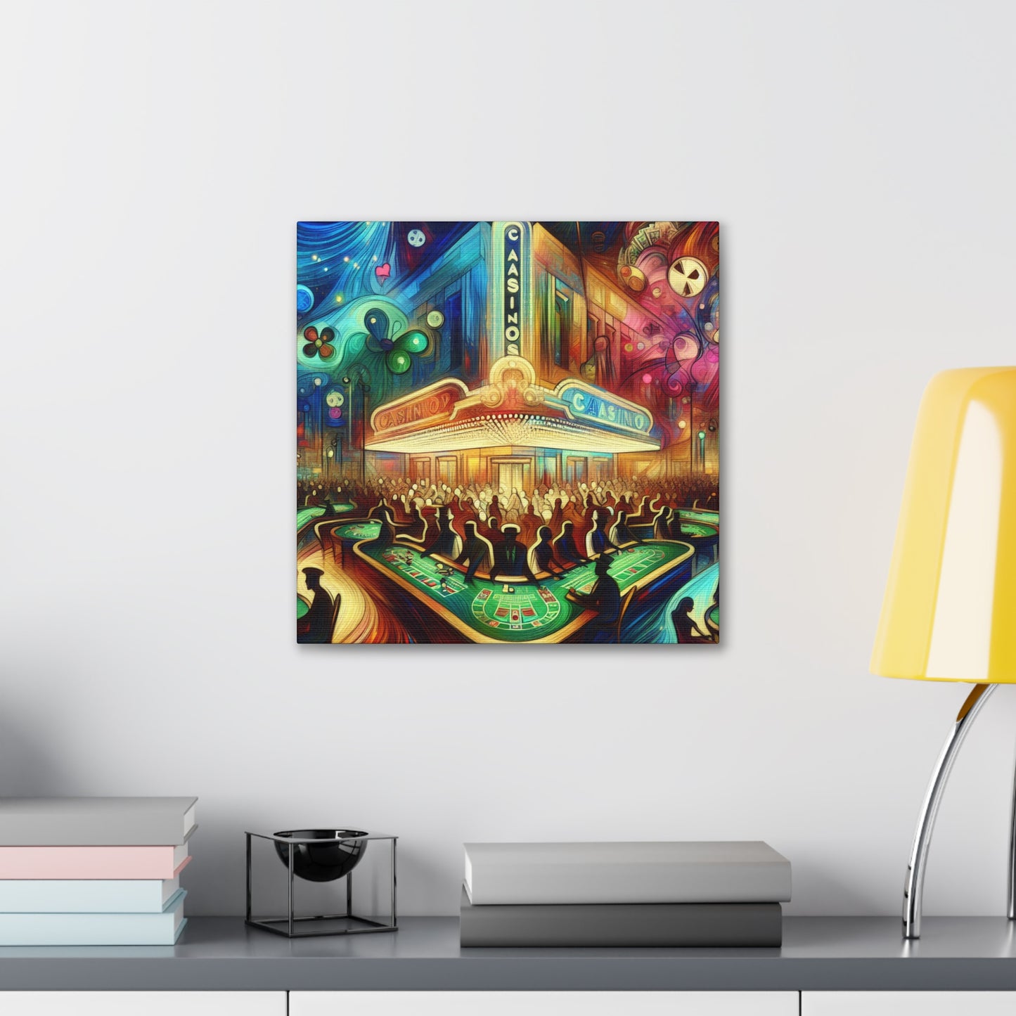 Bizarre Casino Dreamscape - Canvas