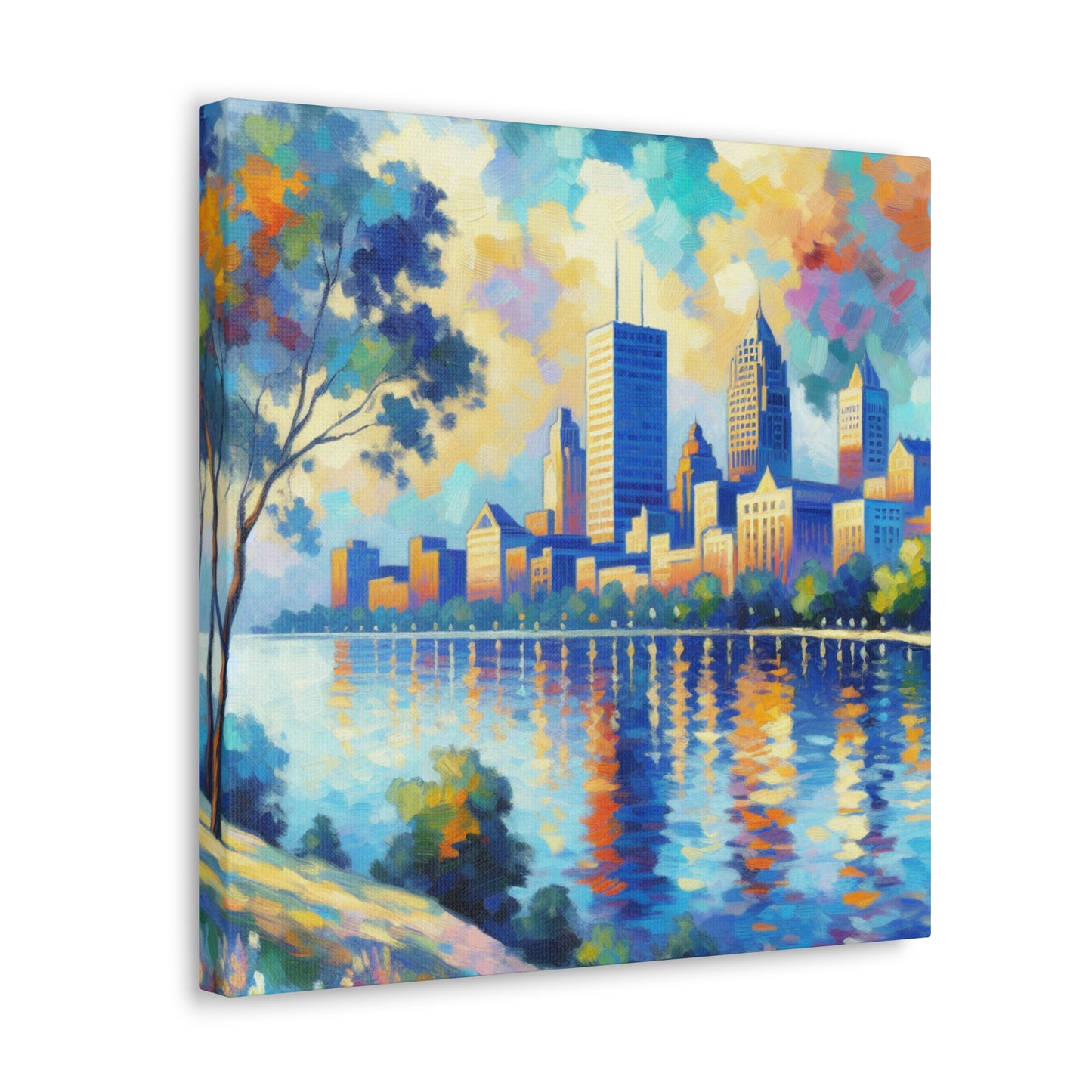 "Colorful Milwaukee Days" - Canvas