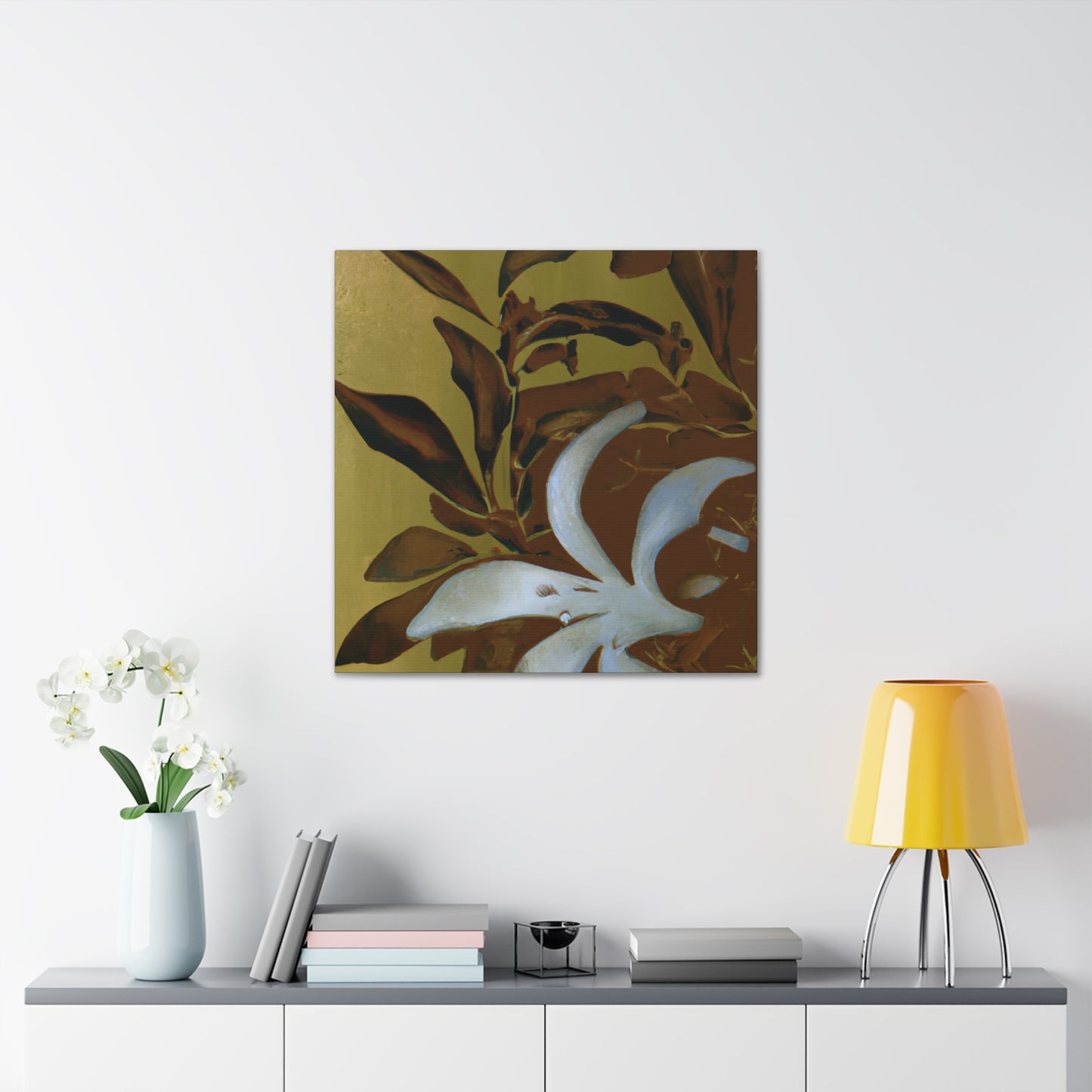 "Lily in Renaissance Splendor" - Canvas