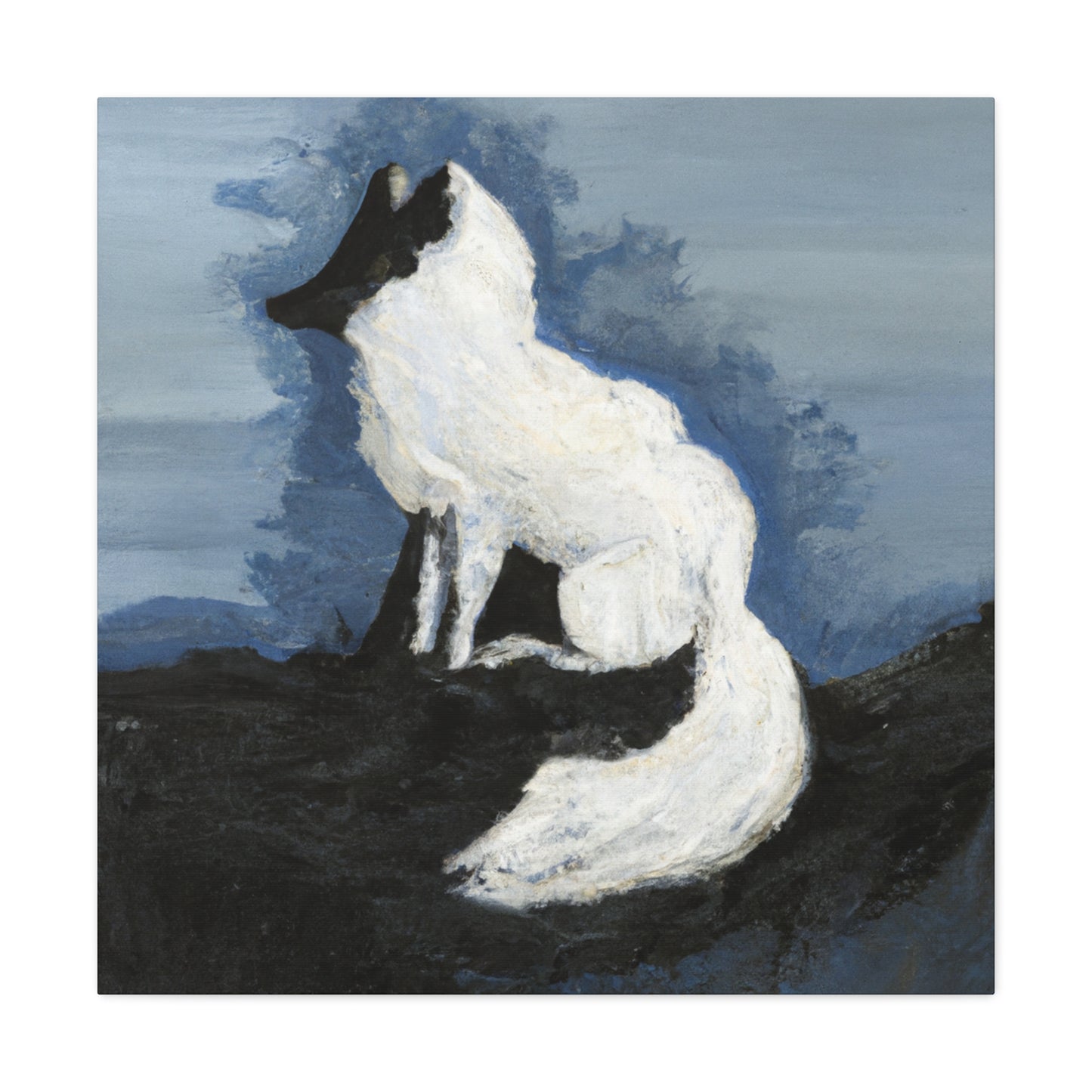 Arctic Fox Symphony - Canvas