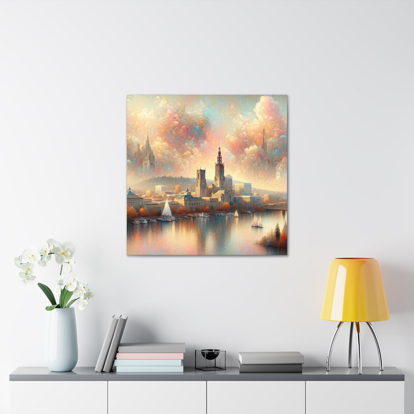 "Unseen Dreamscape Portland" - Canvas