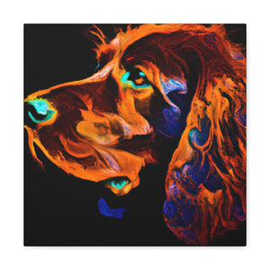 "Loyal Irish Setter". - Canvas