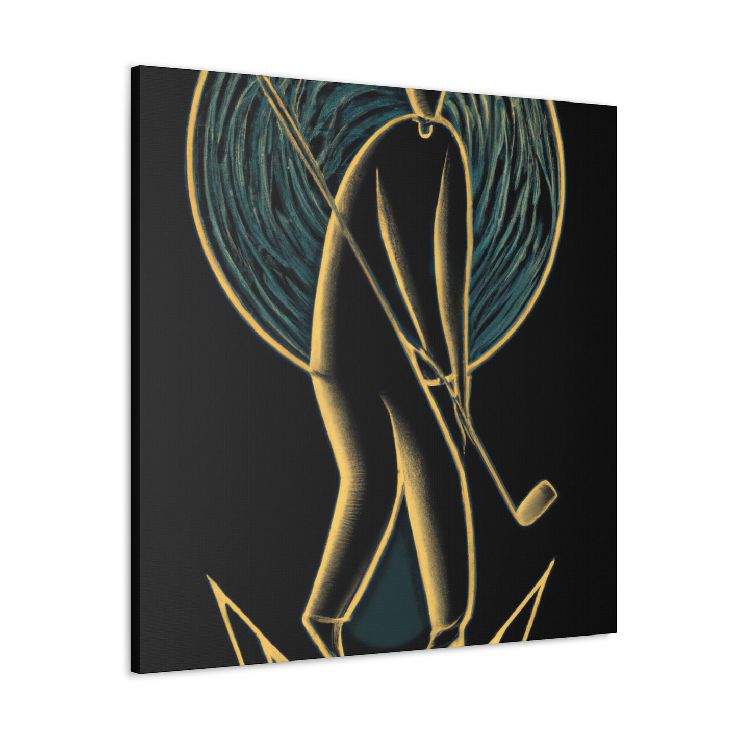 Golfing in the Roaring Twenties - Canvas