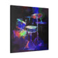 "Rhythmic Drum Impressionism" - Canvas