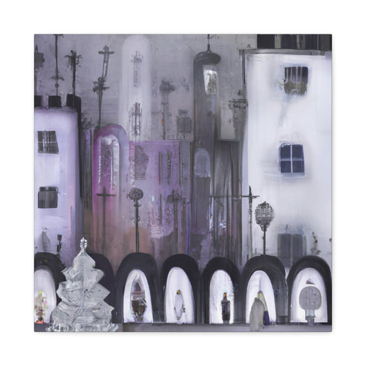 City Square Dreamscape - Canvas