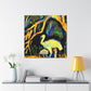 Ostrich Strutting Heaven - Canvas