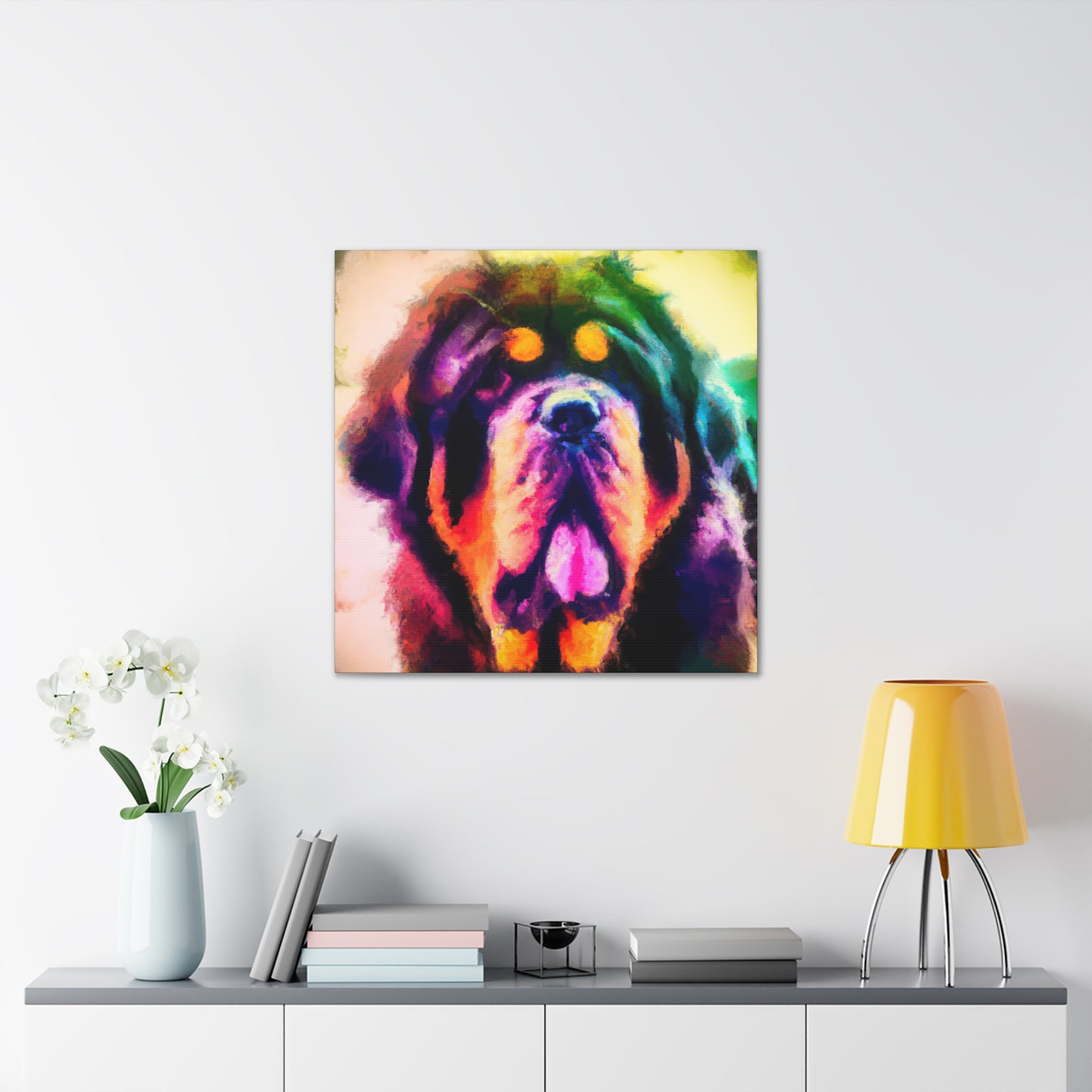 Tibetan Mastiff Magnificence - Canvas