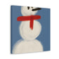 Snowman in Simplicity - Canvas