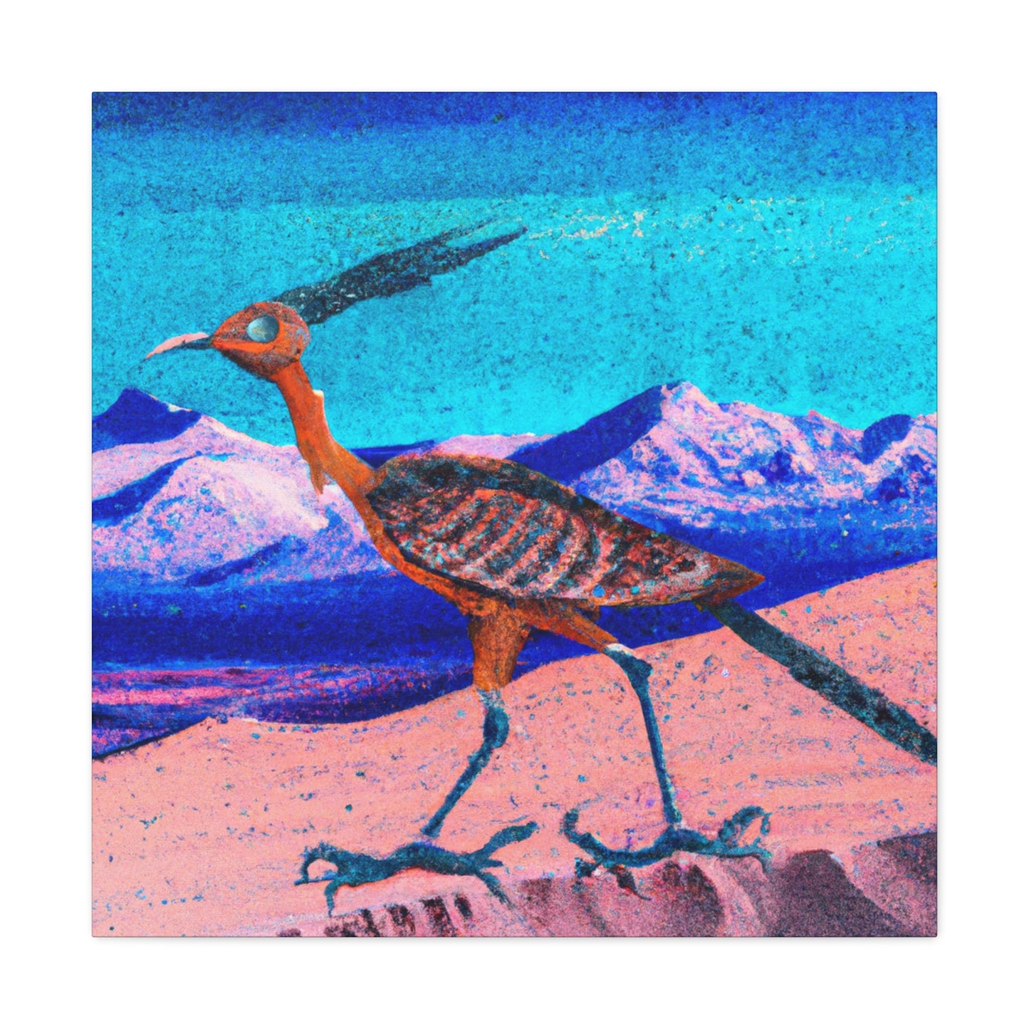 Roadrunner Surreal Flight - Canvas