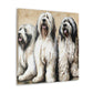 The Fluffy English Shepherd - Canvas