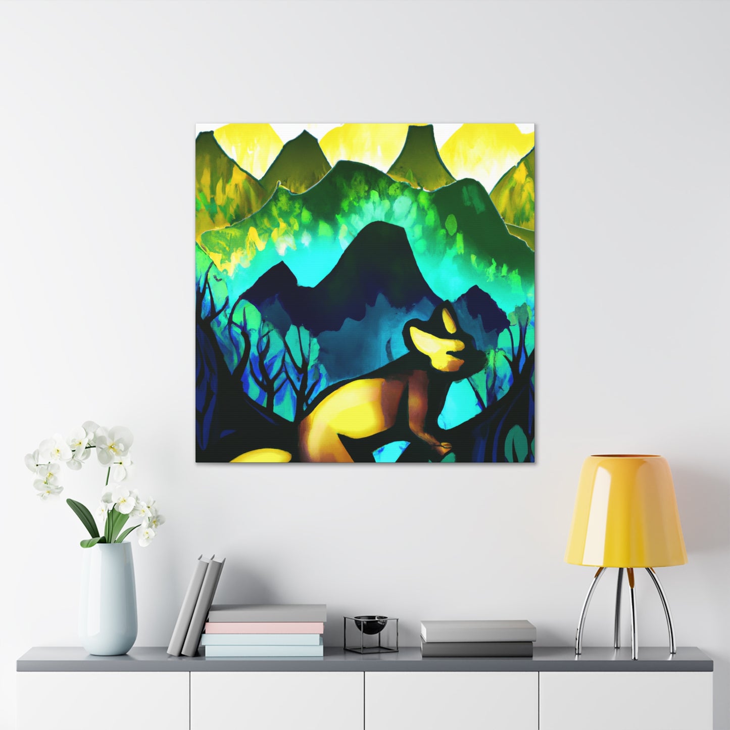 Marten Escape Freedom. - Canvas