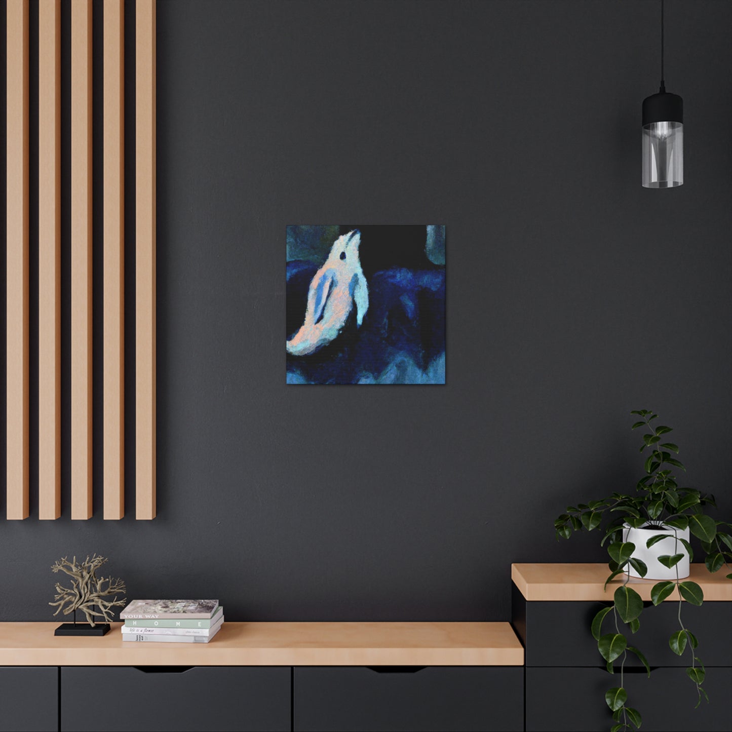 Beluga Whale Totem Dance - Canvas