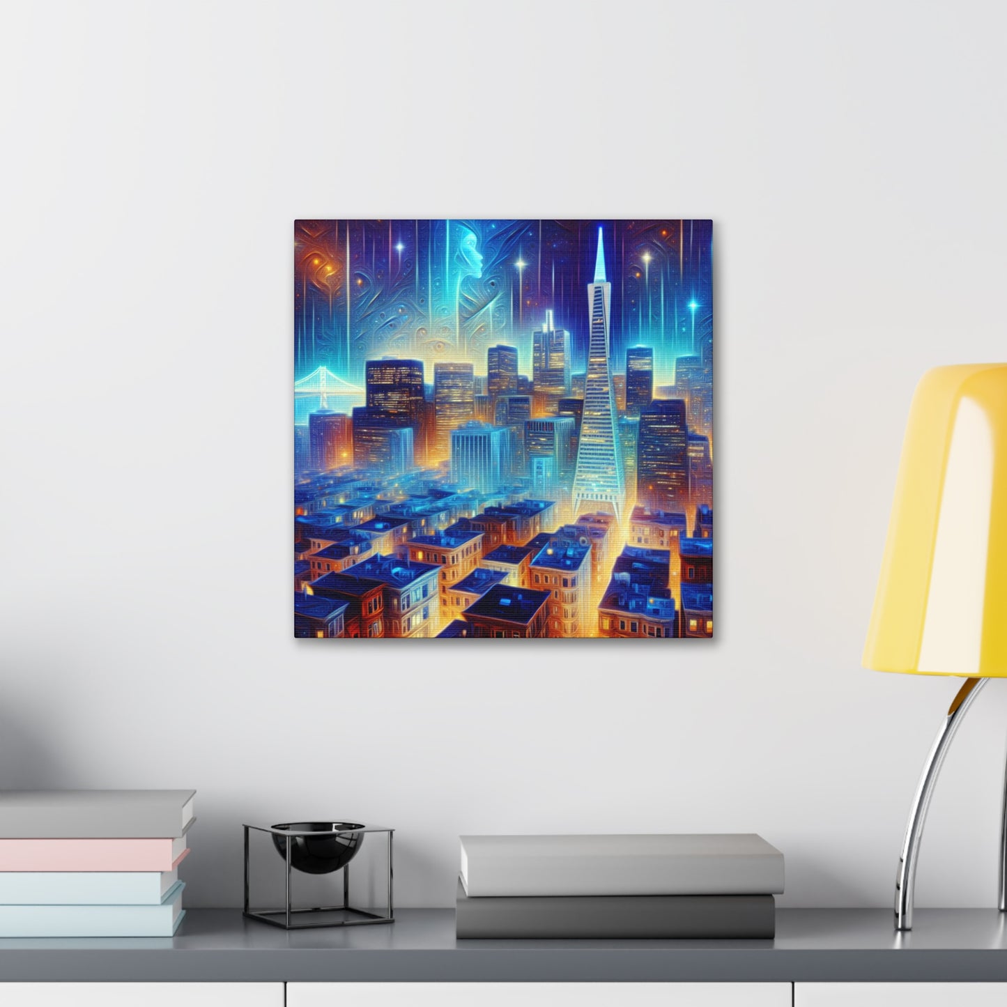 Mystical City Reverie - Canvas