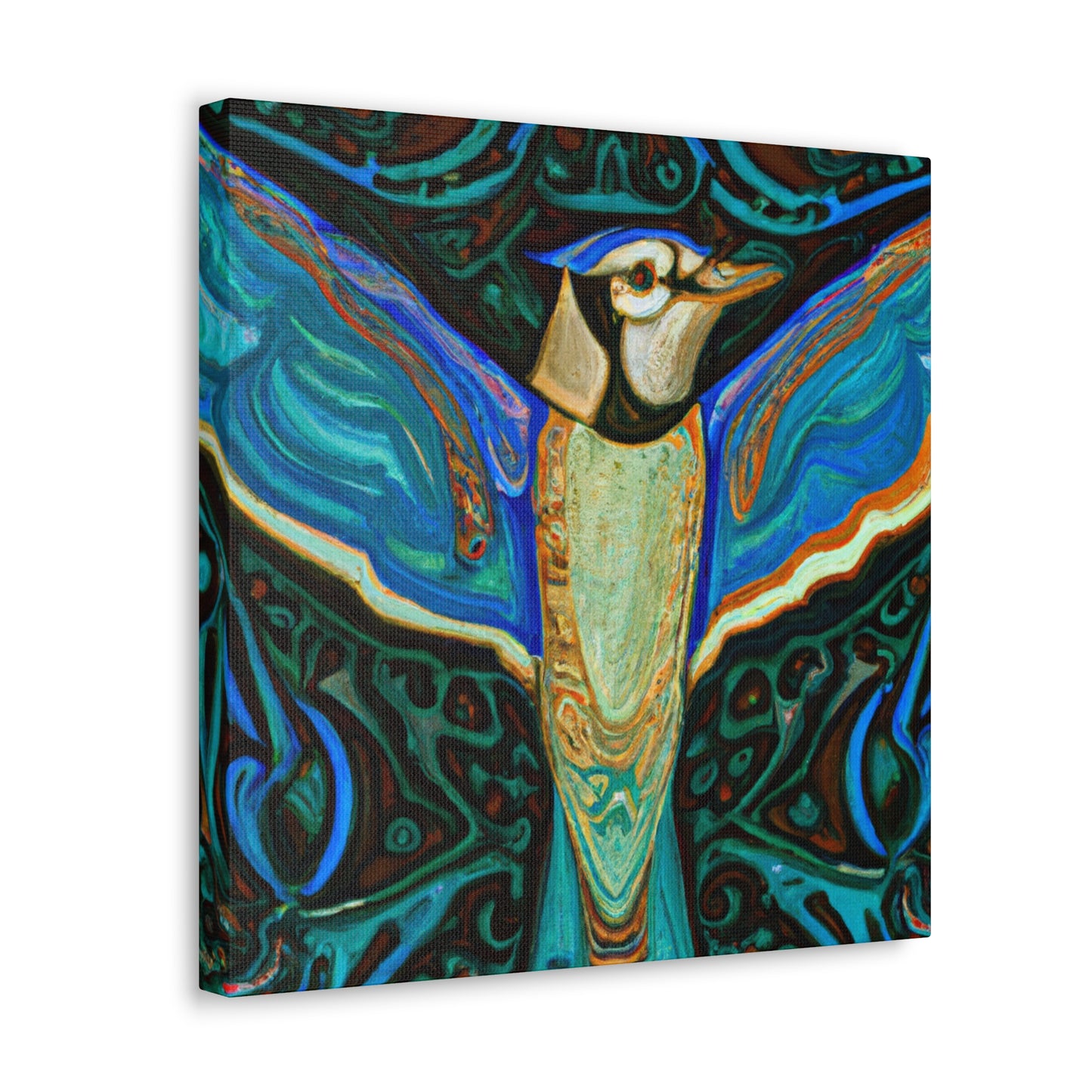 Blue Jay Symphony' - Canvas