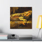 Bearded Dragon Impressionism - Canvas