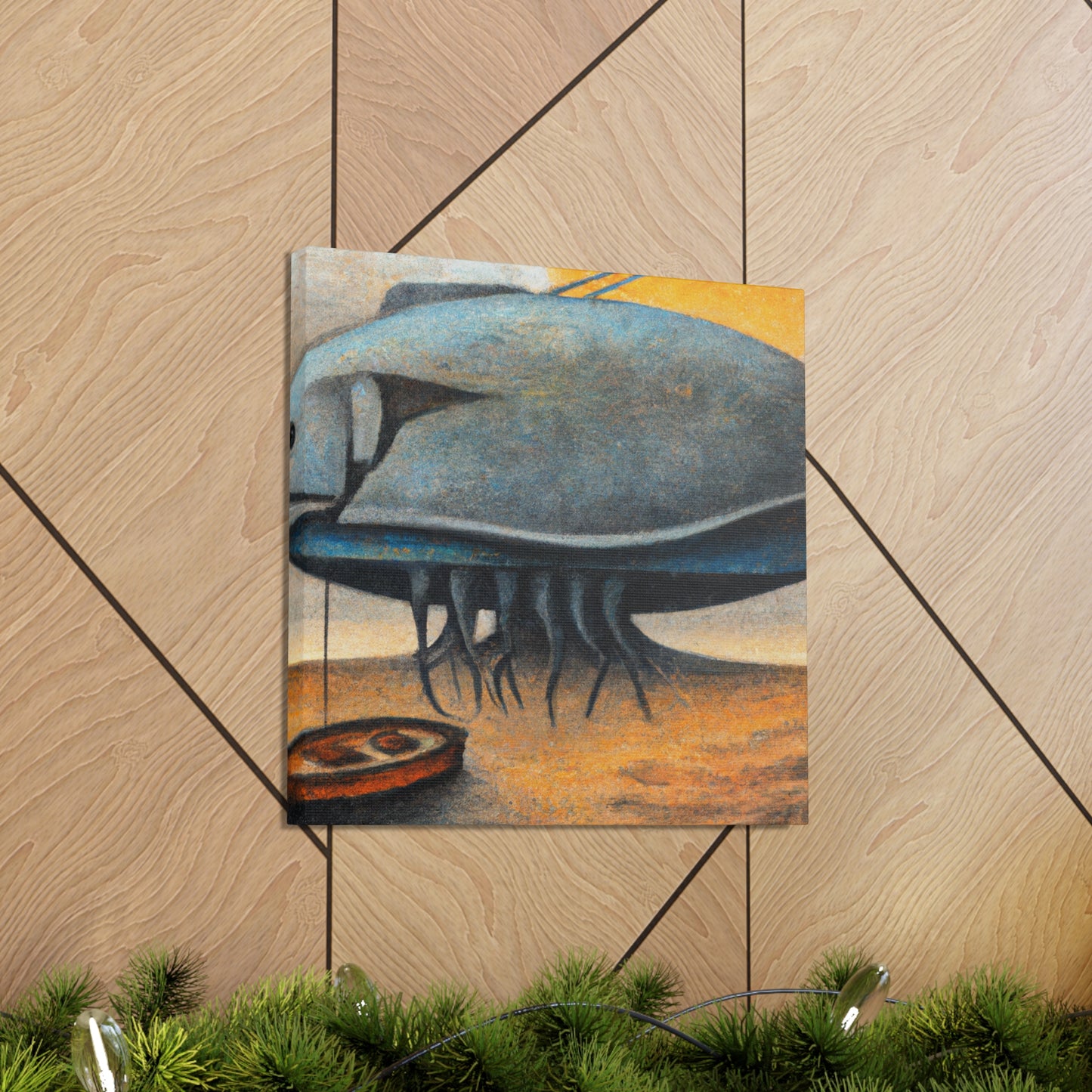 Bass Fishing Dreamscape - Canvas