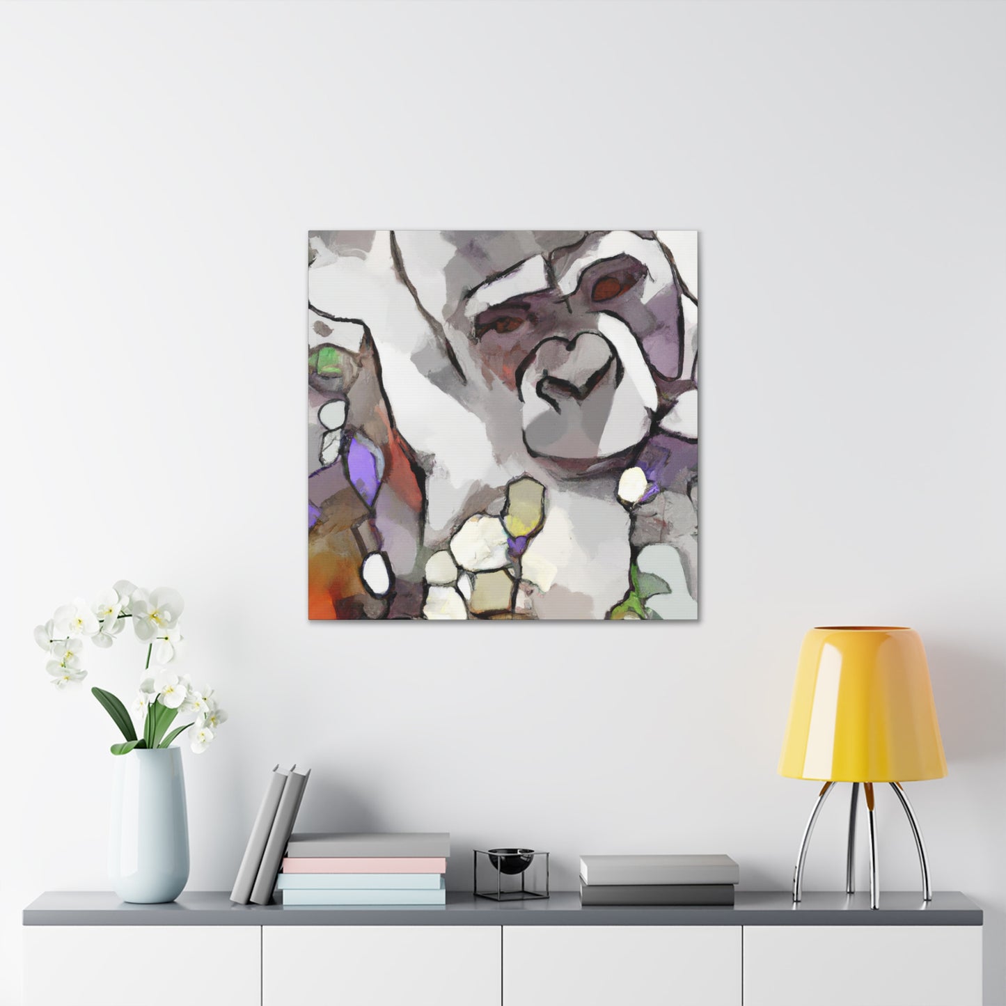 Gorilla in Abstraction - Canvas