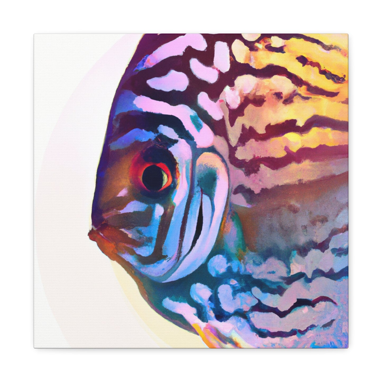 Discus Through Time - Canvas