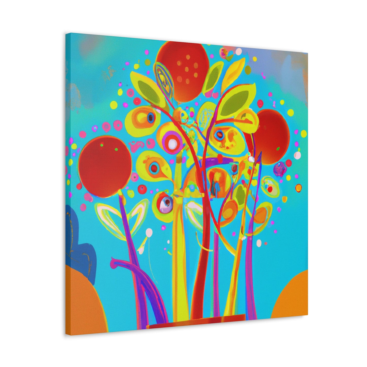 "Dogwood in December Glow" - Canvas