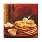 "Pancakes in Impressionism" - Canvas