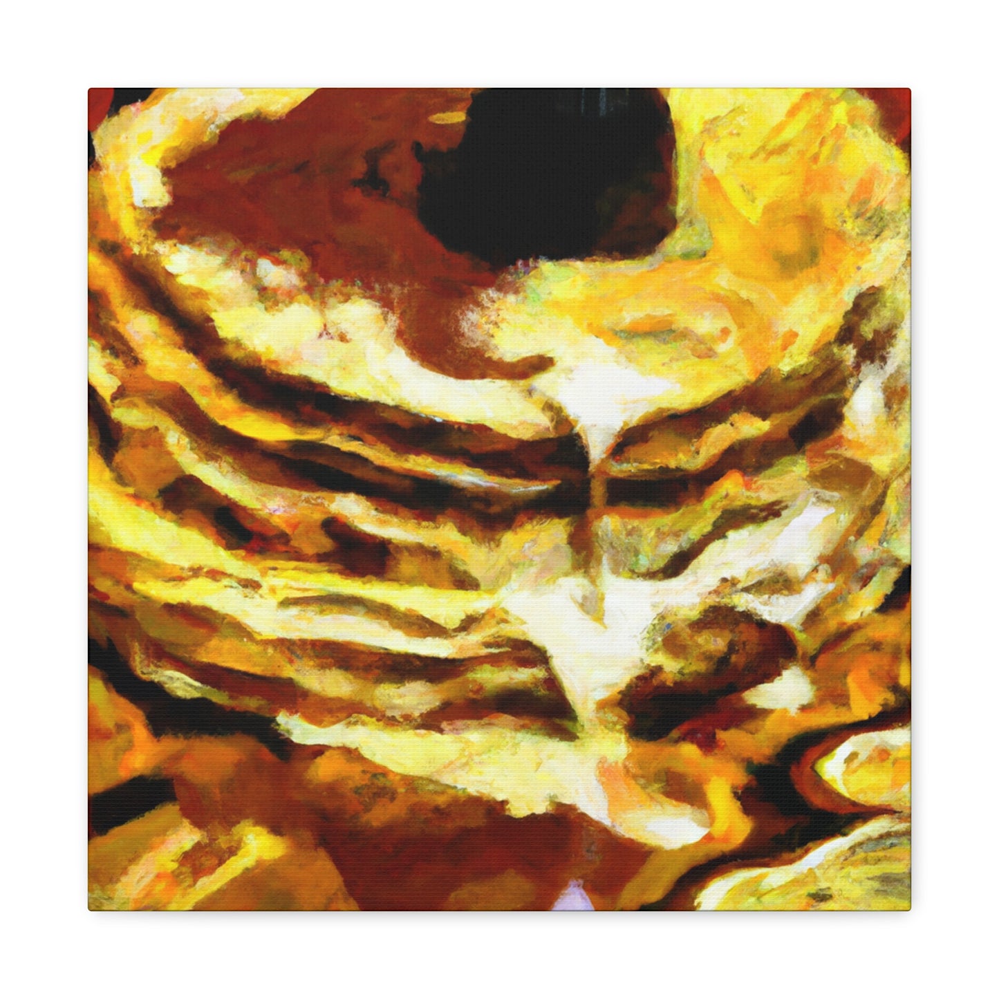 Pancakes in Abstraction - Canvas