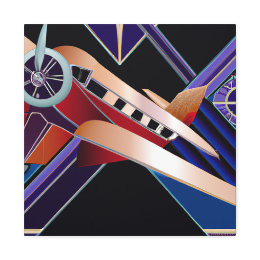 "Aviation's Art Deco" - Canvas