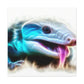 Blue Tongue Reflection - Canvas