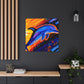 Dolphin in Fauvism - Canvas