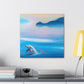 "Dolphins in the Sunset" - Canvas