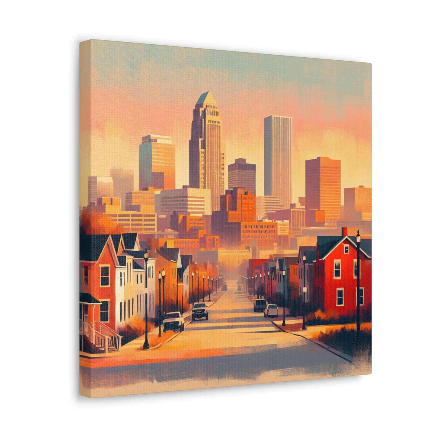 "Sublime Serenity of Omaha" - Canvas