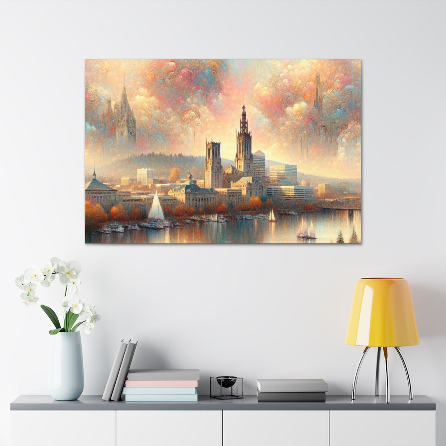 "Unseen Dreamscape Portland" - Canvas