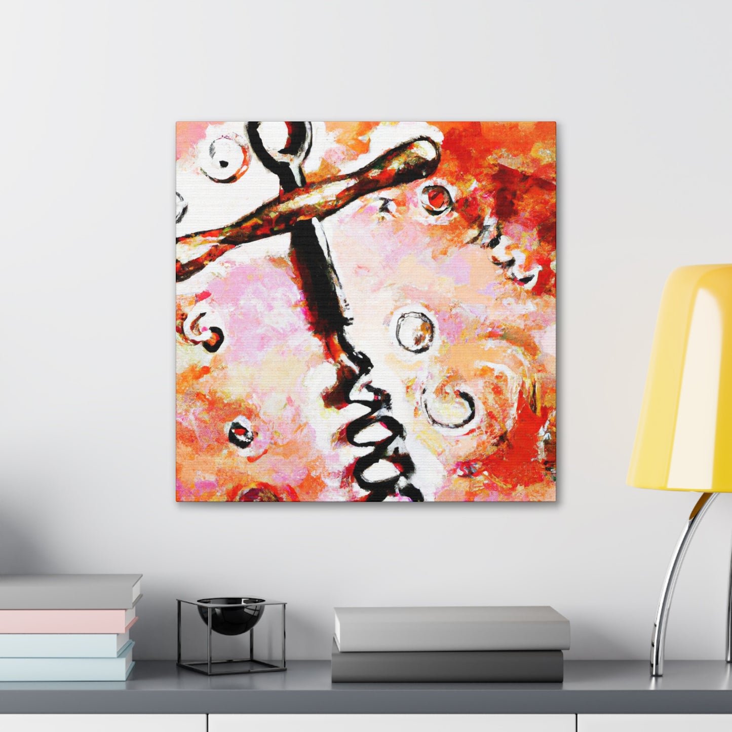 The Corkscrew Twirls - Canvas