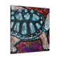 "Tortoise in Art Nouveau" - Canvas