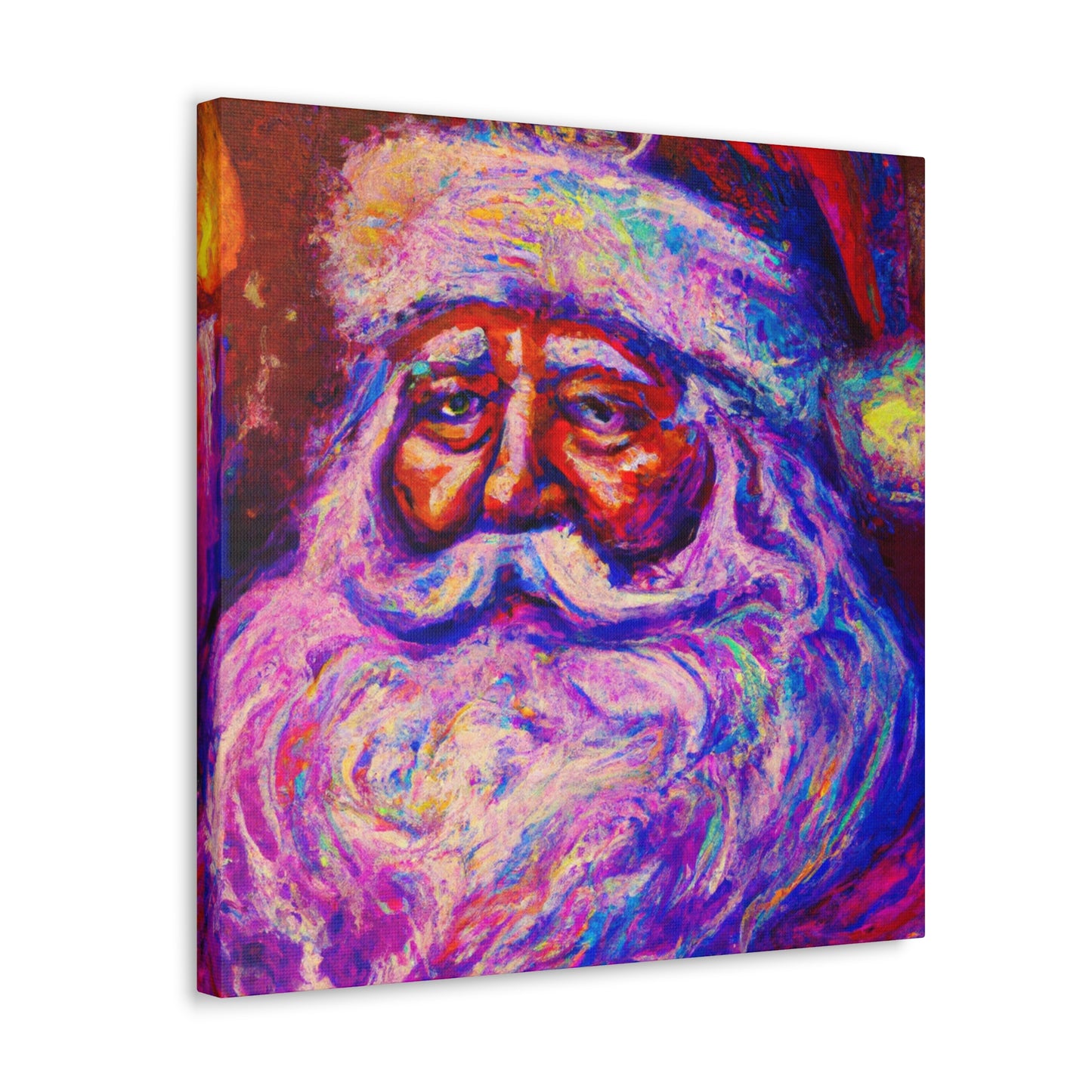 Santa Claus in Baroque - Canvas