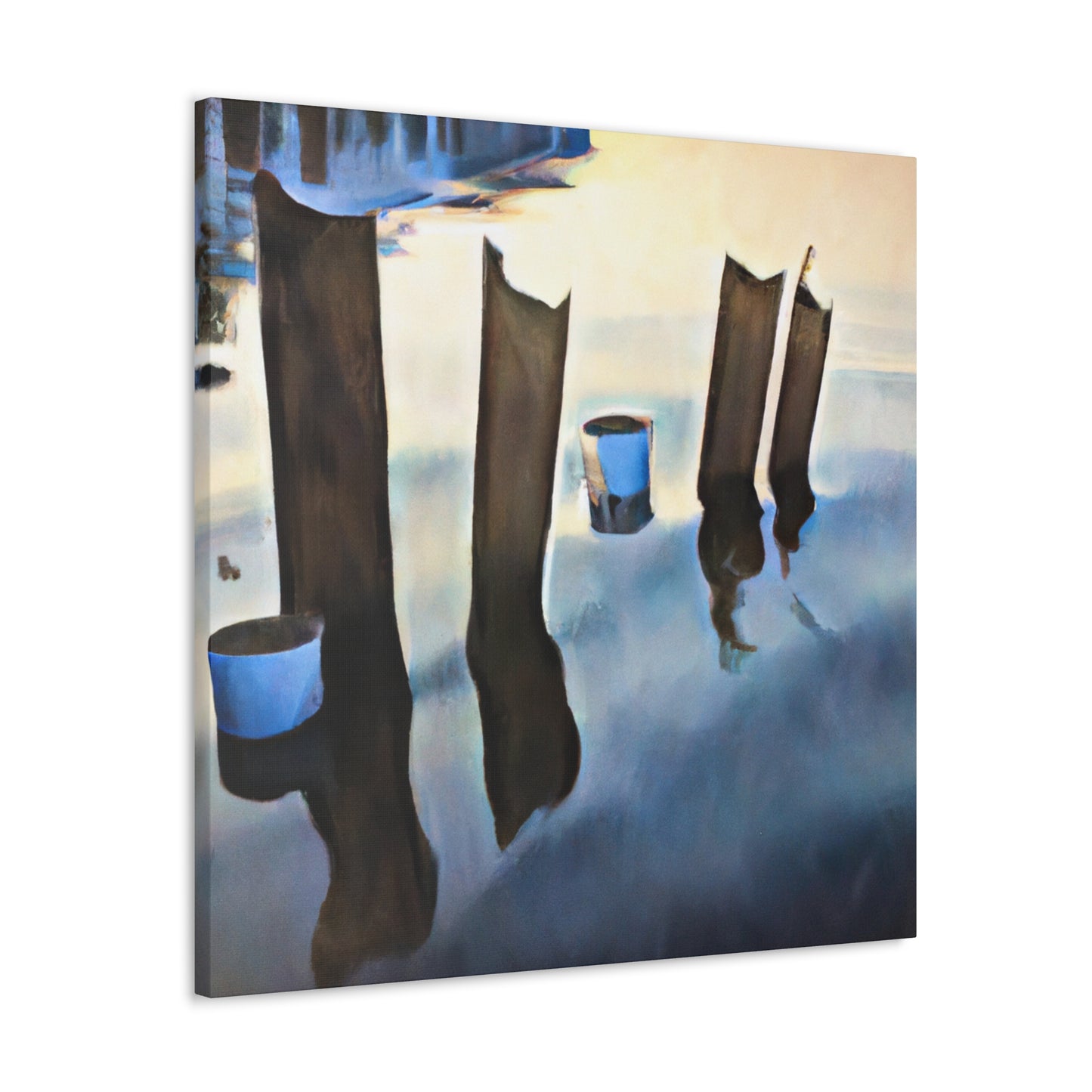 Seawall of Reflection - Canvas