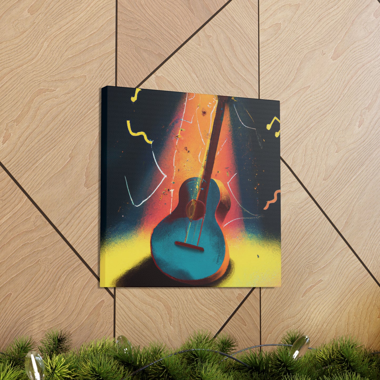 "Ring of Melody Strum" - Canvas