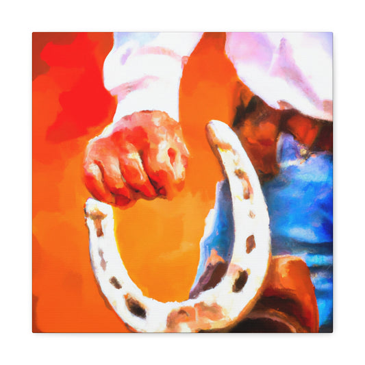 "Lucky Horseshoe Dream" - Canvas