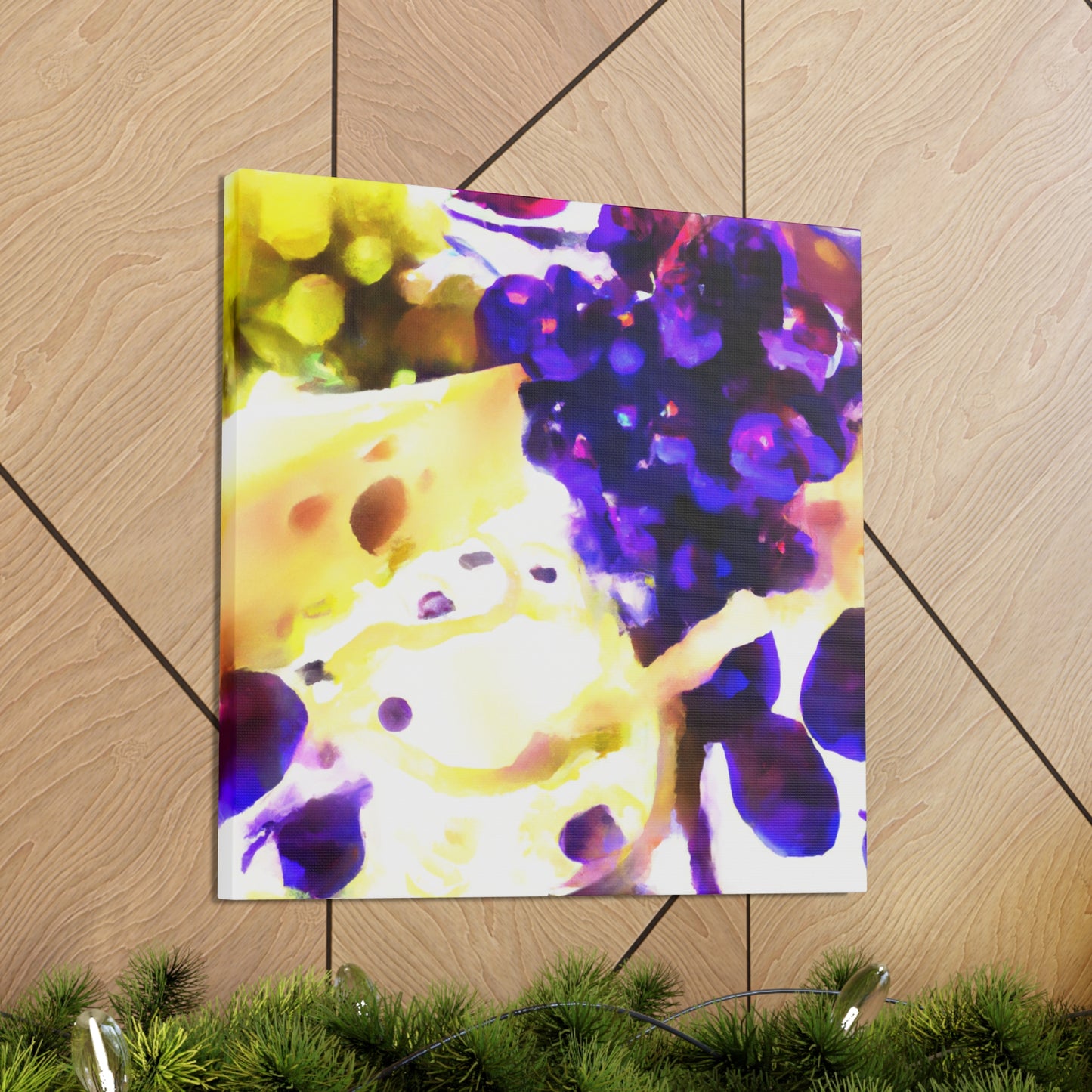 Cheese and Grapes Dream - Canvas